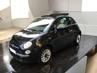 Usata Fiat 500C Lounge 95 CV (69 kW) 2015 Nero Cabrio