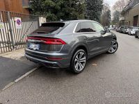 Usata Audi Q8 S-line plus 286 CV (210 kW) 2019 Grigio SUV