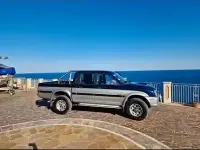 Usata Mitsubishi L200 115 CV (84 kW) 2001 Blu Pick-up