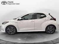 Usata Toyota Yaris Hybrid Trend 116 CV (85 kW) 2022 Bianco Berlina