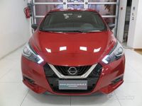 Usata Nissan Micra Visia 71 CV (52 kW) 2017 Rosso Utilitaria
