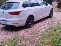 Usata Seat Leon ST XCELLENCE 150 CV (110 kW) 2018 Bianco Station wagon