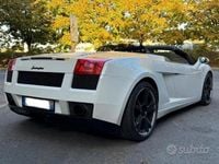 Usata Lamborghini Gallardo 520 CV (382 kW) 2007 Bianco Cabrio