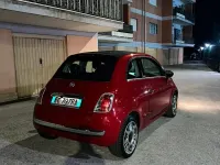 Usata Fiat 500 95 CV (69 kW) 2011 Rosso Cabrio