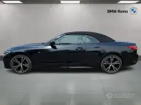 Usata BMW 420 M Sport 184 CV (135 kW) 2022 Nero Cabrio
