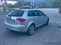Usata Audi A3 Attraction 170 CV (125 kW) 2007 Grigio Utilitaria