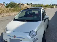 Usata Fiat 500 Lounge 69 CV (50 kW) 2008 Bianco Berlina