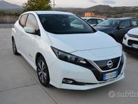 Usata Nissan Leaf N-Connecta 39 kW (54 CV) 2018 Bianco Utilitaria