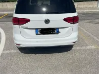 Usata VW Touran 115 CV (84 kW) 2018 Bianco Monovolume