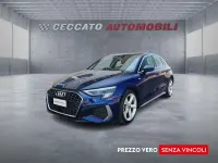 Usata Audi A3 S-Line 150 CV (110 kW) 2024 Blu/azzurro Berlina