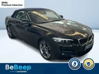 Usata BMW 218 M Sport 150 CV (110 kW) 2018 Nero pastello Cabrio
