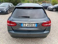 Usata Mercedes C180 Exclusive 116 CV (85 kW) 2015 Grigio Station wagon