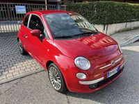 Usata Fiat 500 Sport 101 CV (74 kW) 2009 Rosso Cabrio