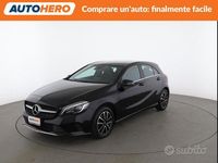 Usata Mercedes A180 109 CV (80 kW) 2017 Nero Berlina
