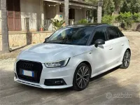 Usata Audi A1 S-Line 90 CV (66 kW) 2015 Bianco Utilitaria