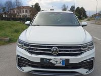 Usata VW Tiguan R-line 150 CV (110 kW) 2020 Bianco SUV