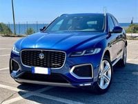 Usata Jaguar F-Pace R-Dynamic 204 CV (150 kW) 2021 Blu/azzurro SUV