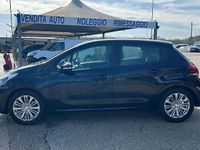 Usata Peugeot 208 82 CV (60 kW) 2017 Blu/azzurro Utilitaria