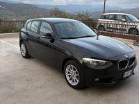 Usata BMW 118 2014 Nero Utilitaria