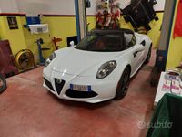Usata Alfa Romeo 4C Spider 241 CV (177 kW) 2016 Bianco Cabrio