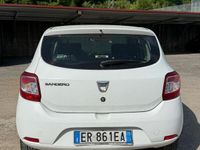 Usata Dacia Sandero 75 CV (55 kW) 2013 Bianco Utilitaria