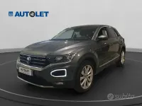 Usata VW T-Roc Advance 150 CV (110 kW) 2021 Grigio SUV