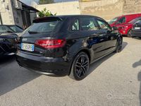 Usata Audi A3 Attraction 110 CV (80 kW) 2014 Nero Berlina