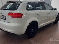 Usata Audi A3 Attraction 170 CV (125 kW) 2012 Bianco Utilitaria