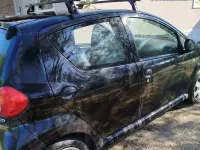 Usata Toyota Aygo 68 CV (50 kW) 2007 Nero Utilitaria