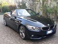 Usata BMW 428 Sport Line 245 CV (180 kW) 2014 Nero Cabrio