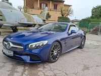 Usata Mercedes SL400 Premium 367 CV (269 kW) 2016 Blu/azzurro Cabrio