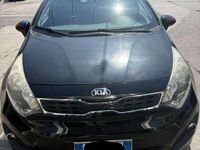 Usata Kia Rio Active 86 CV (63 kW) 2014 Nero Berlina