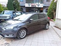 Usata Ford Focus Titanium 115 CV (84 kW) 2015 Grigio Utilitaria