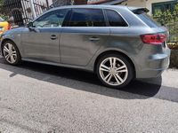 Usata Audi A3 S-Line 150 CV (110 kW) 2015 Grigio Berlina