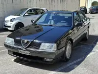 Usata Alfa Romeo 164 171 CV (125 kW) 1989 Nero Berlina