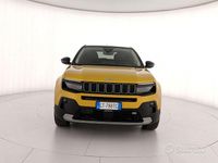 Usata Jeep Avenger Summit 100 CV (73 kW) 2024 Giallo SUV