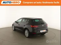 Usata Seat Leon Style 116 CV (85 kW) 2018 Nero Berlina