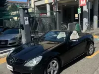 Usata Mercedes SLK200 163 CV (119 kW) 2006 Nero Cabrio