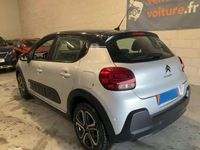 Usata Citroën C3 PureTech 82 CV (60 kW) 2017 Argento tetto nero Berlina