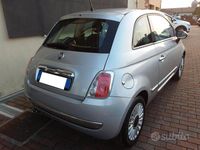 Usata Fiat 500 Lounge 69 CV (50 kW) 2009 Grigio Cabrio