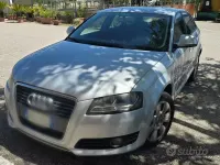 Usata Audi A3 105 CV (77 kW) 2009 Grigio Utilitaria