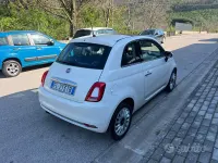 Occasion Fiat 500 Lounge 69 ch (50 kW) 2017 Blanc Cabriolet
