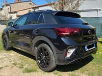 Usata VW T-Roc R-line 150 CV (110 kW) 2022 Nero SUV
