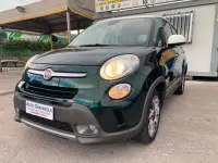 Usata Fiat 500L Trekking 105 CV (77 kW) 2015 Verde Monovolume