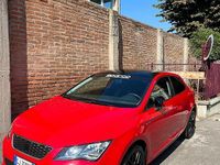 Usata Seat Leon 105 CV (77 kW) 2014 Rosso Station wagon