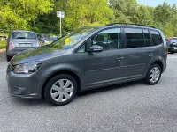 Usata VW Touran Comfortline 105 CV (77 kW) 2013 Grigio Monovolume
