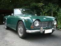 Usata Triumph TR4 99 CV (72 kW) 1962 Nero Cabrio