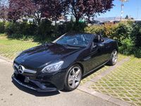 Usado Mercedes SLC180 AMG line 156 CV (114 kW) 2019 Negro Descapotable
