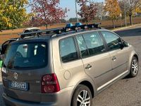 Usata VW Touran 105 CV (77 kW) 2008 Marrone Monovolume