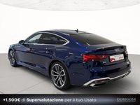 Usata Audi A5 Sportback S-Line 204 CV (150 kW) 2024 Blu navarra metallizzato Utilitaria